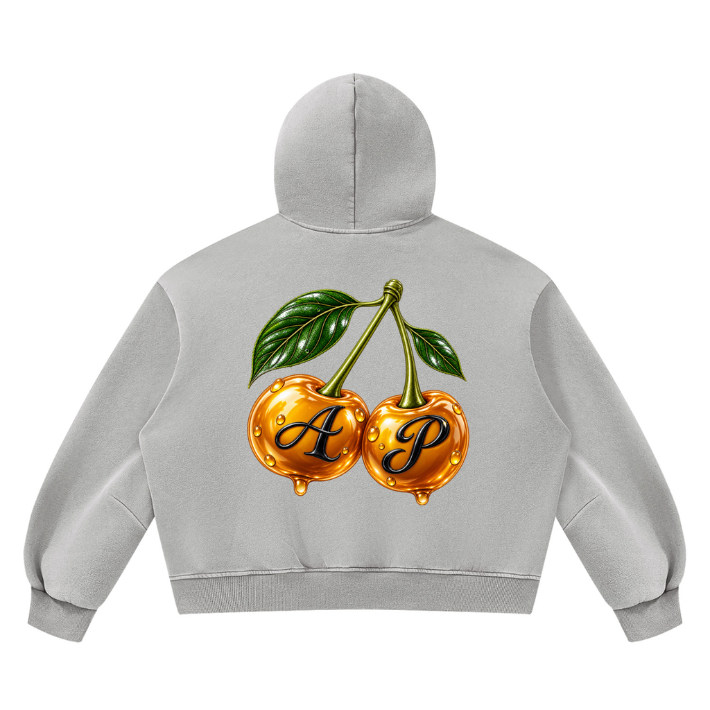 Sudadera oversize Cherry AP con capucha