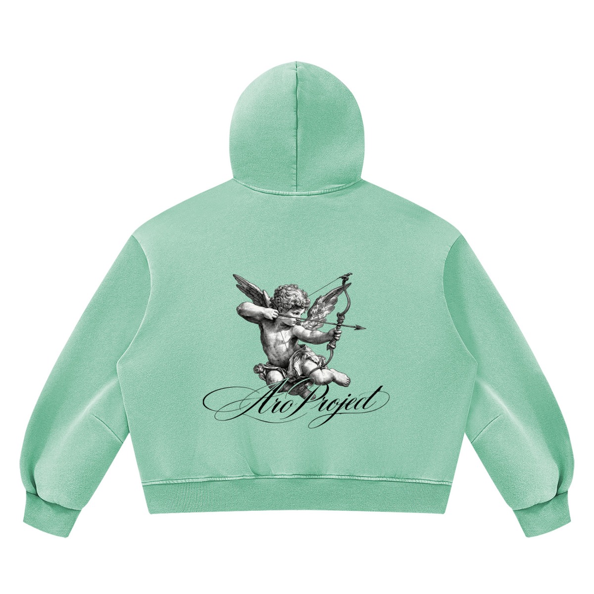 Sudadera oversize Cupid con capucha
