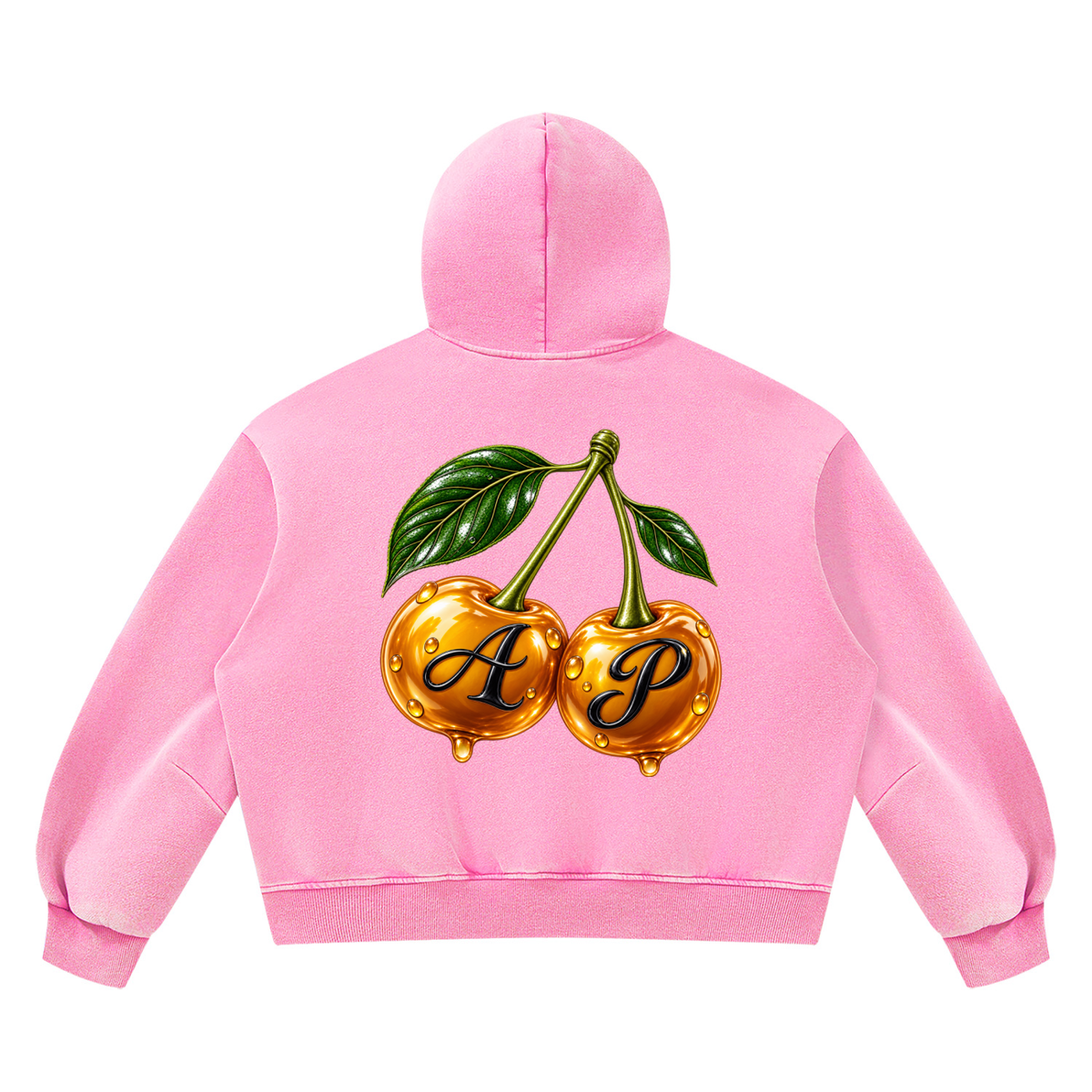 Sudadera oversize Cherry AP con capucha