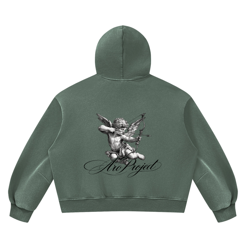 Sudadera oversize Cupid con capucha