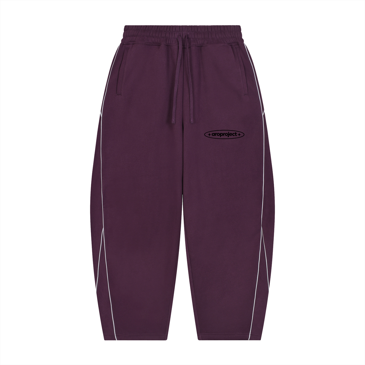 Pantalón de chándal blanco Silent Signal | AroProject