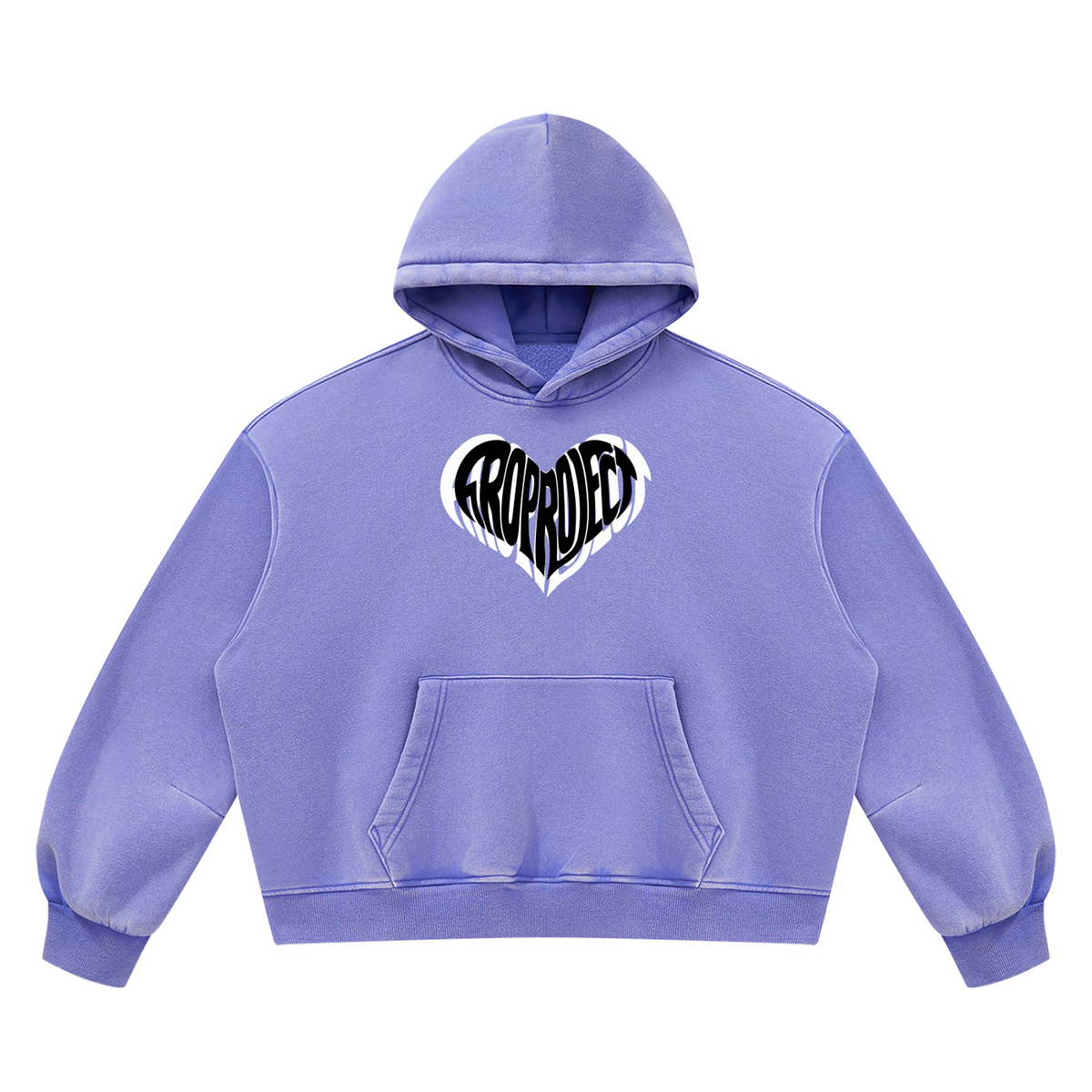 Sudadera oversize Heart con capucha