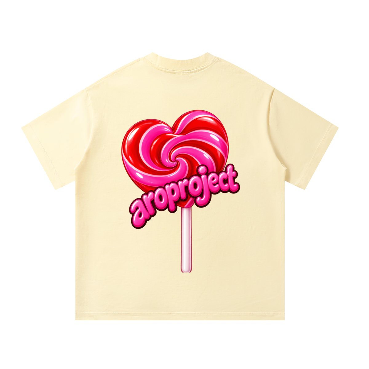 Camiseta Sweet Heart Negra | AroProject