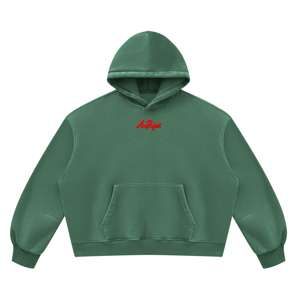 Sudadera oversize Signature con capucha
