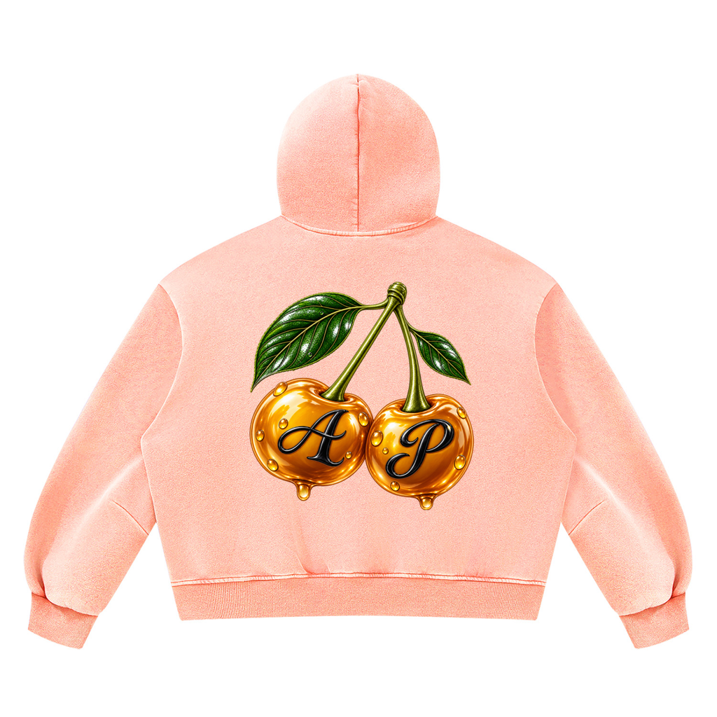 Sudadera oversize Cherry AP con capucha