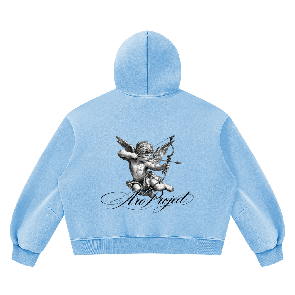 Sudadera oversize Cupid con capucha