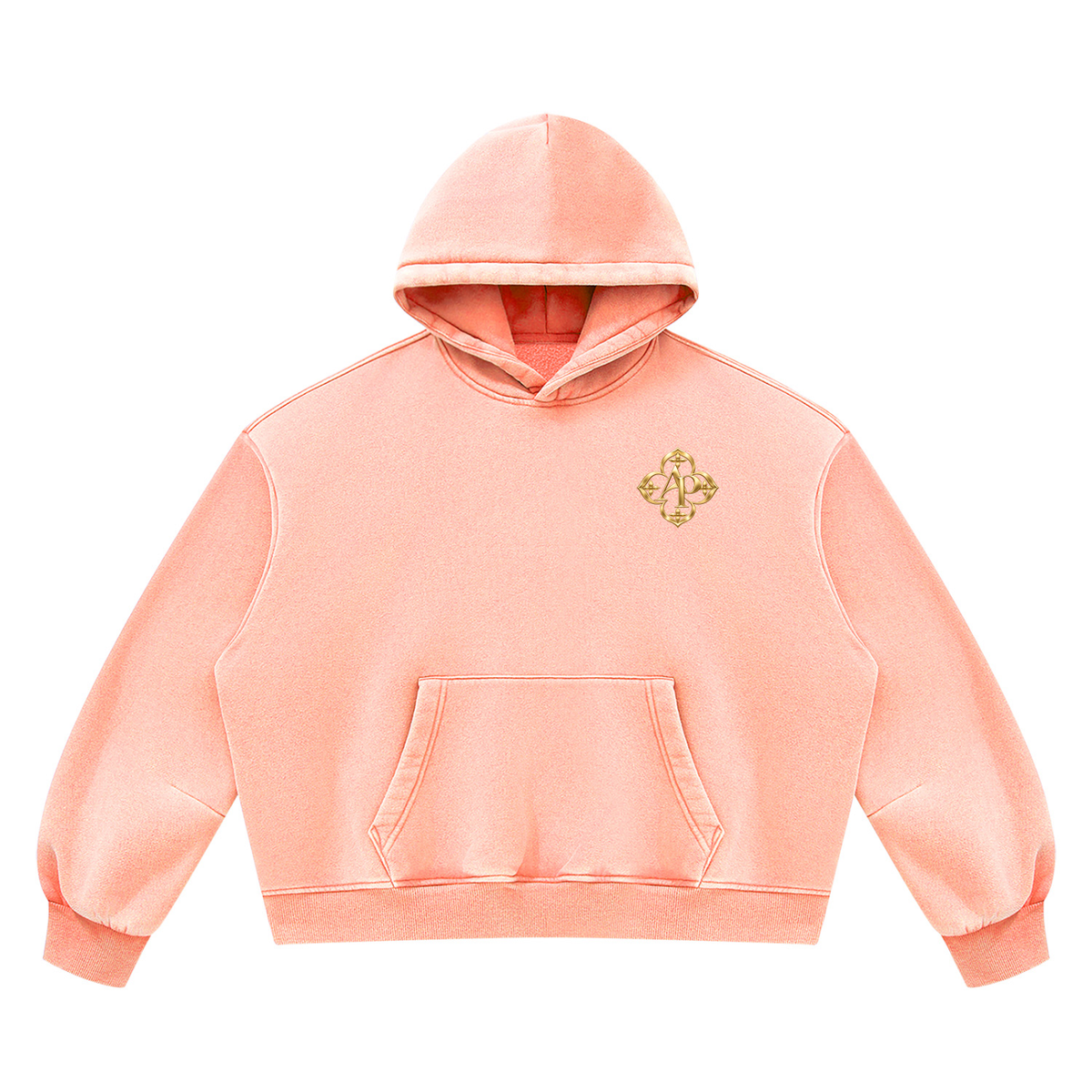 Sudadera oversize Monogram AP con capucha