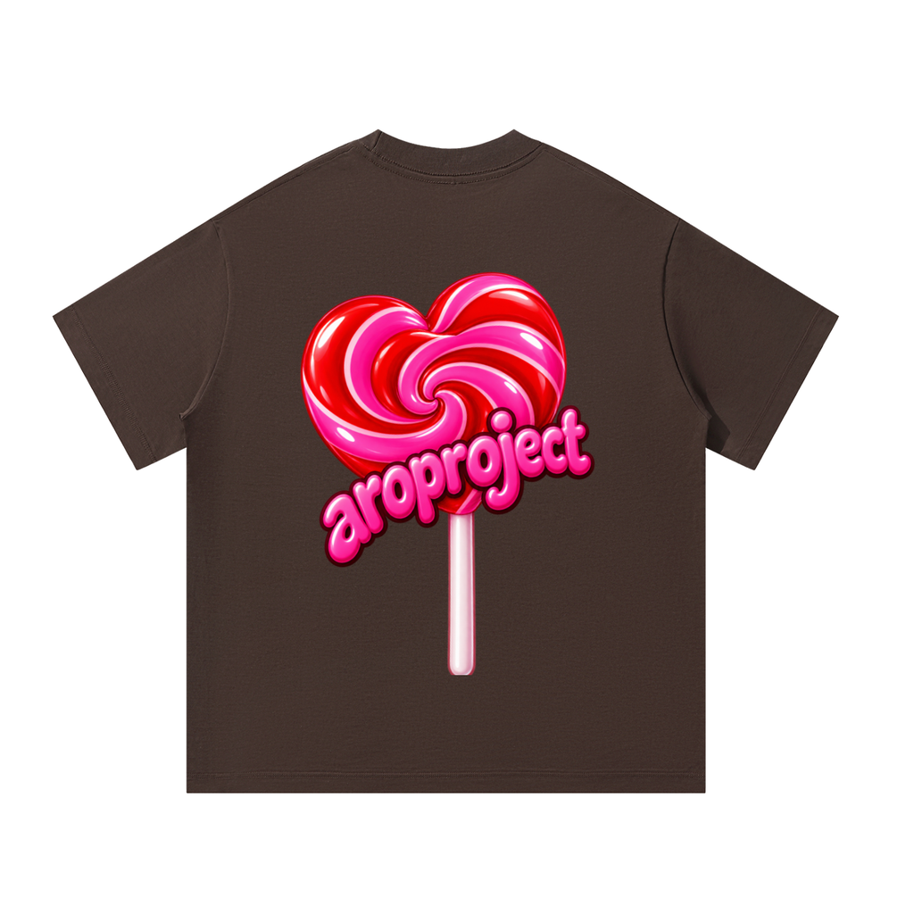 Camiseta Sweet Heart Negra | AroProject