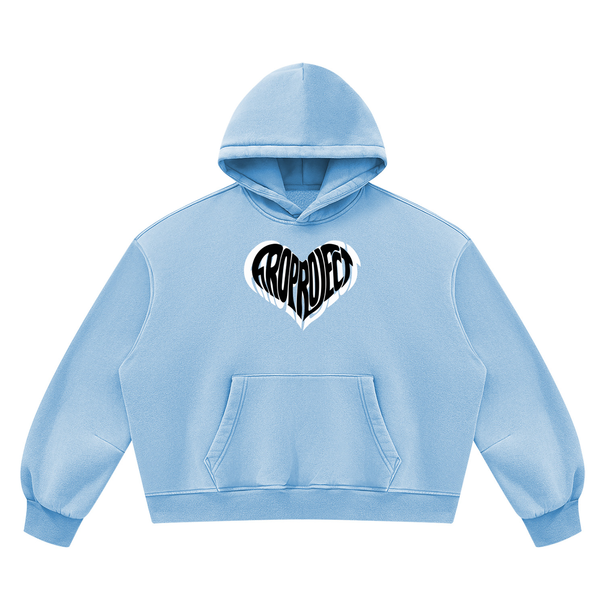Unisex Vintage Wash Boxy Fleece Hoodie
