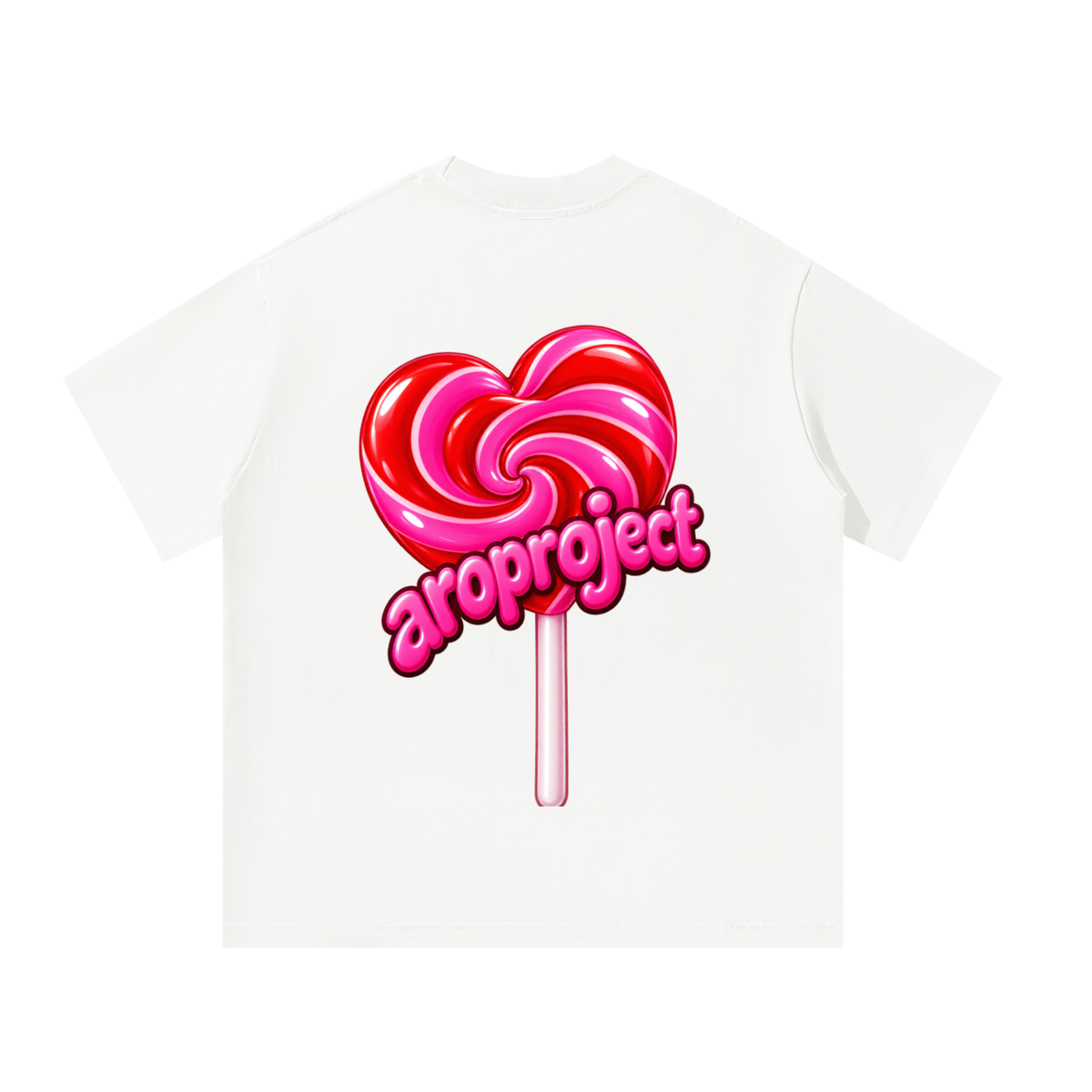 Camiseta Sweet Heart Negra | AroProject