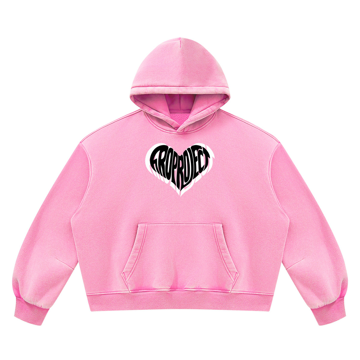 Sudadera oversize Heart con capucha
