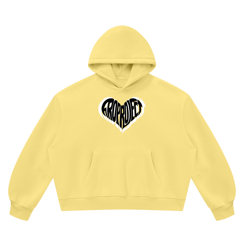 Sudadera oversize Heart con capucha