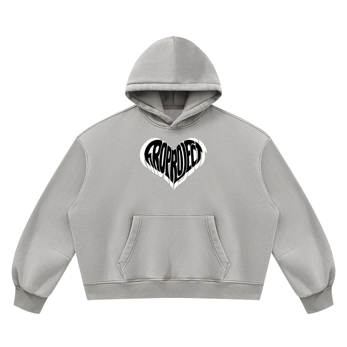 Sudadera oversize Heart con capucha