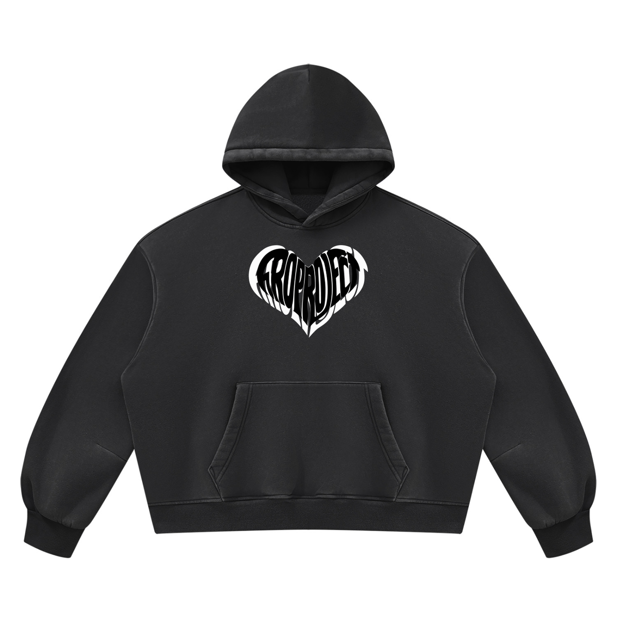 Sudadera oversize Heart con capucha