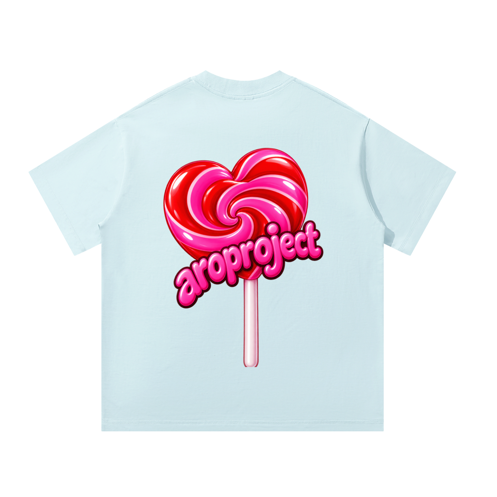 Camiseta Sweet Heart Negra | AroProject