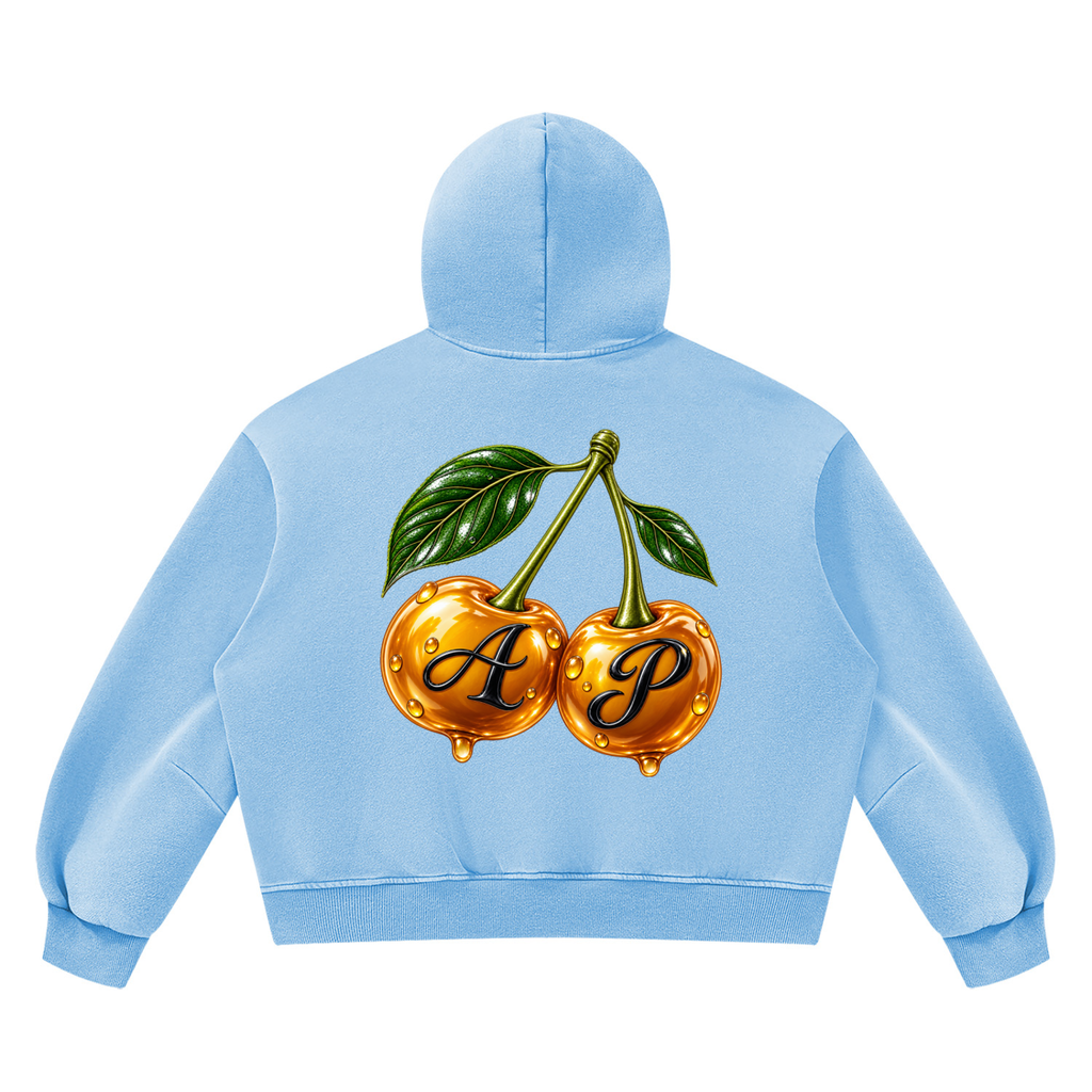 Sudadera oversize Cherry AP con capucha