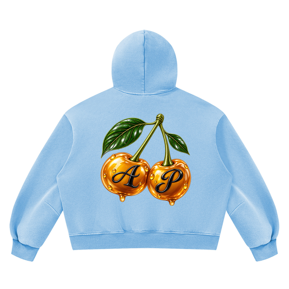 Sudadera oversize Cherry AP con capucha