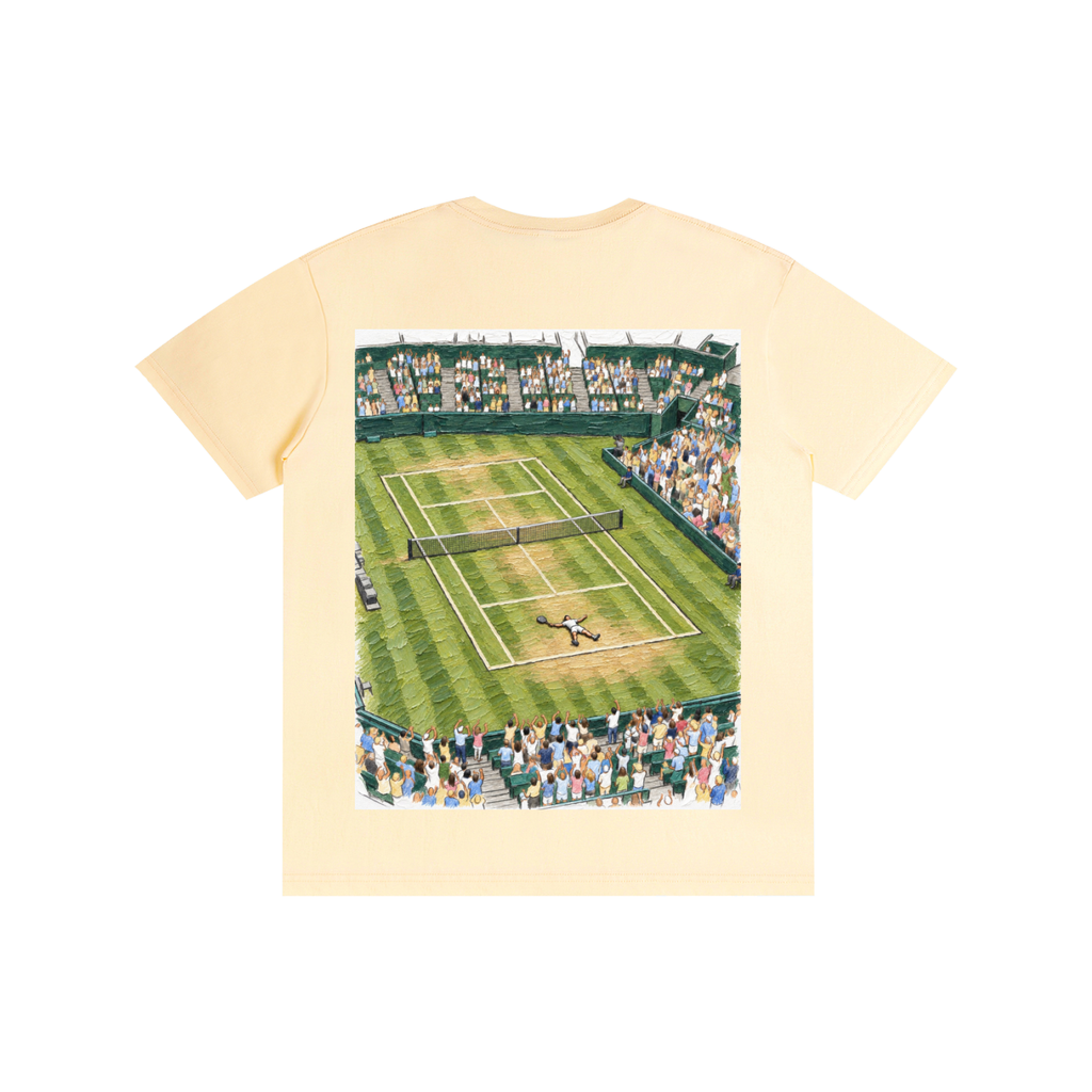 Camiseta Centre Court Blanca | AroProject