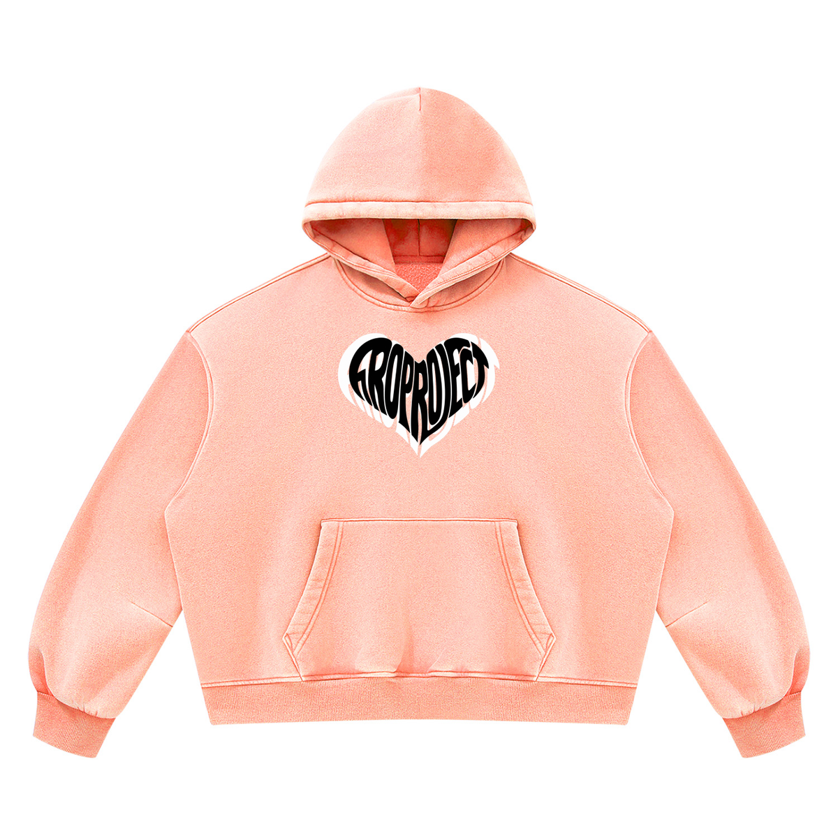 Sudadera oversize Heart con capucha