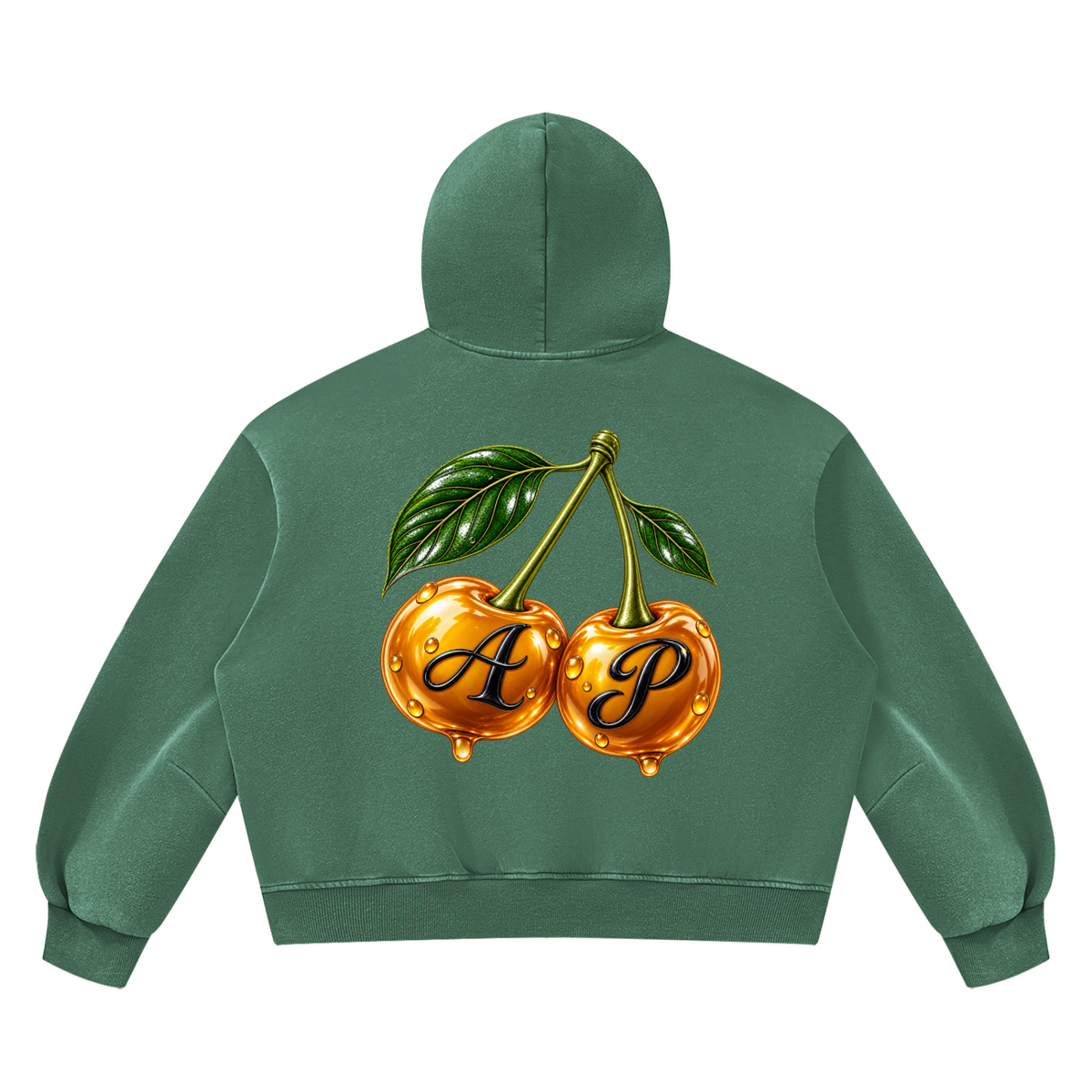 Sudadera oversize Cherry AP con capucha