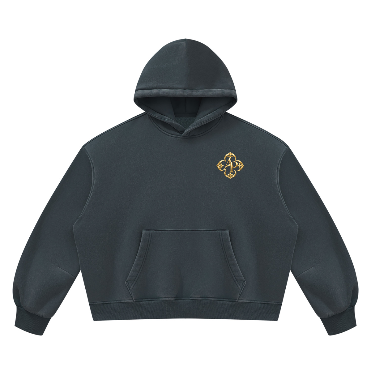 Sudadera oversize Monogram AP con capucha