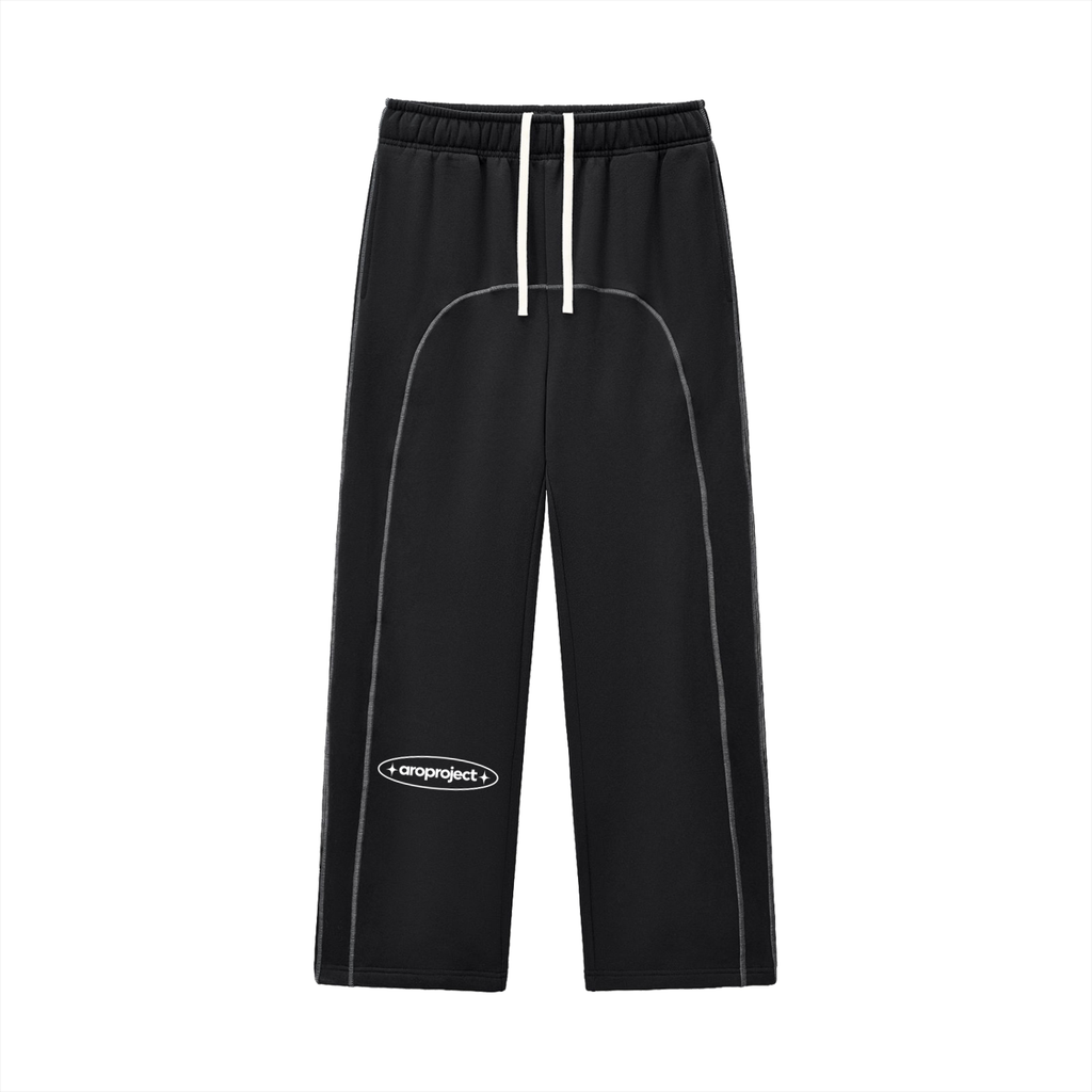 Pantalón de chándal negro Outline