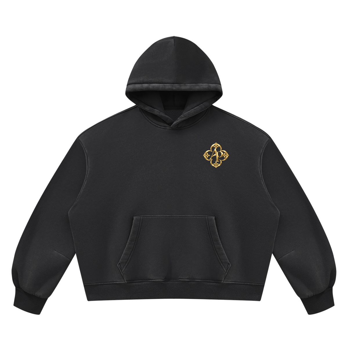 Sudadera oversize Monogram AP con capucha