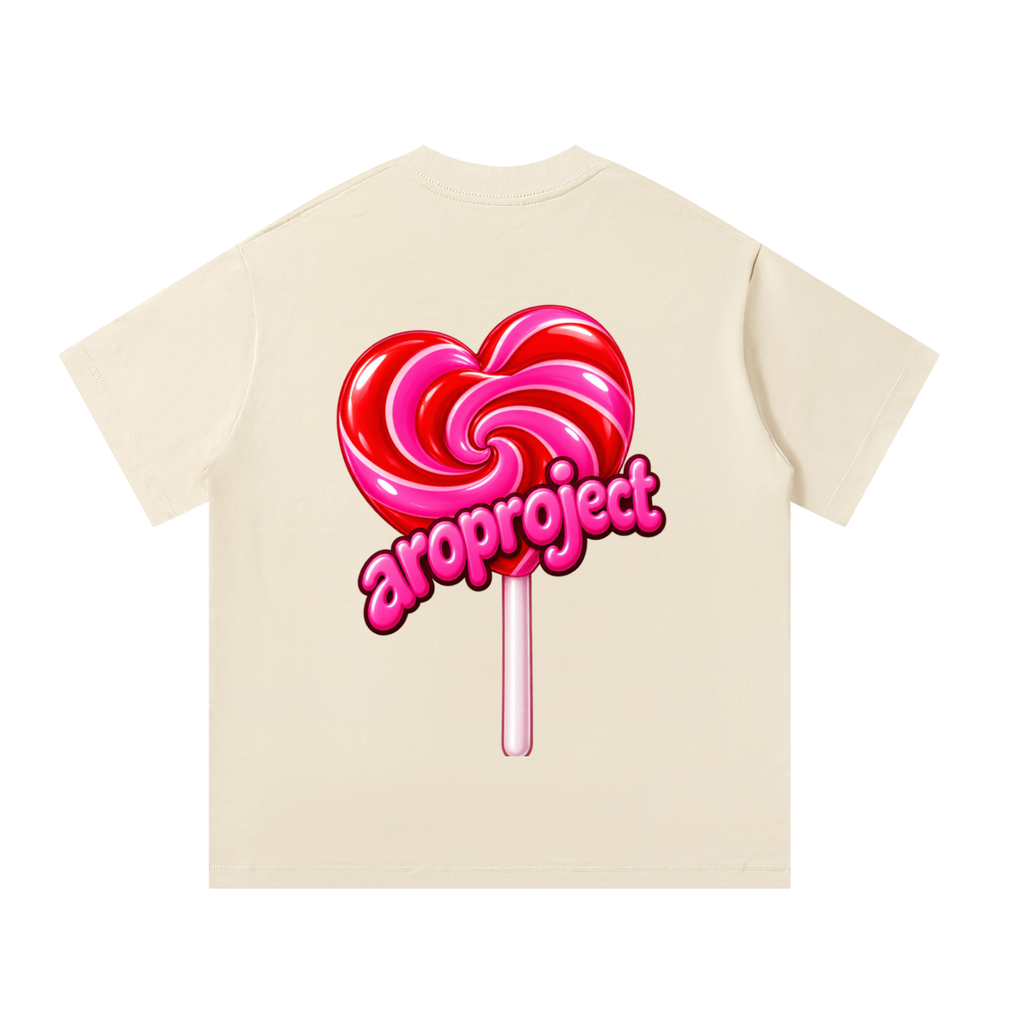 Camiseta Sweet Heart Negra | AroProject