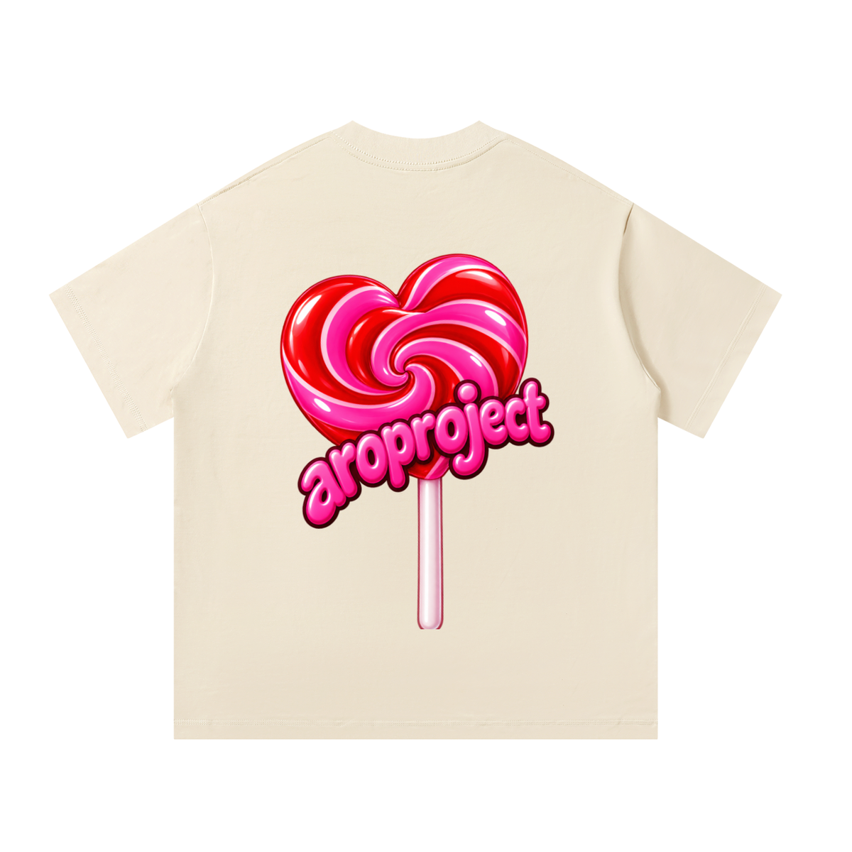 Camiseta Sweet Heart Negra | AroProject