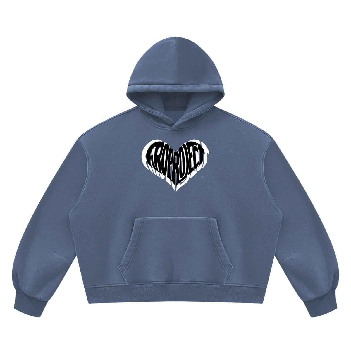 Sudadera oversize Heart con capucha