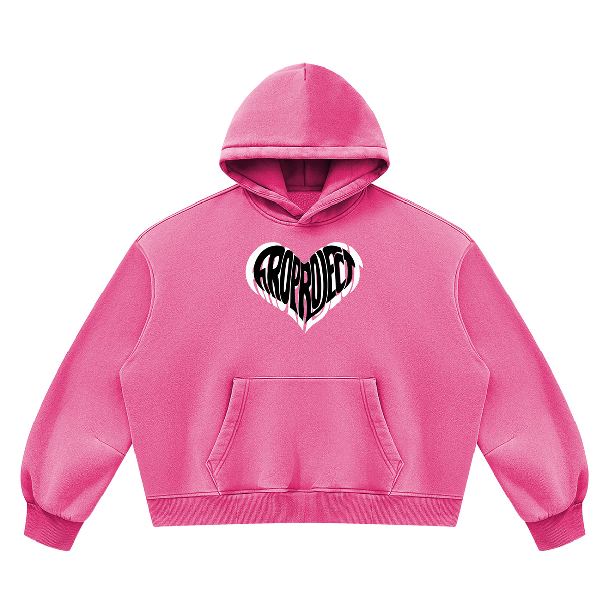 Sudadera oversize Heart con capucha