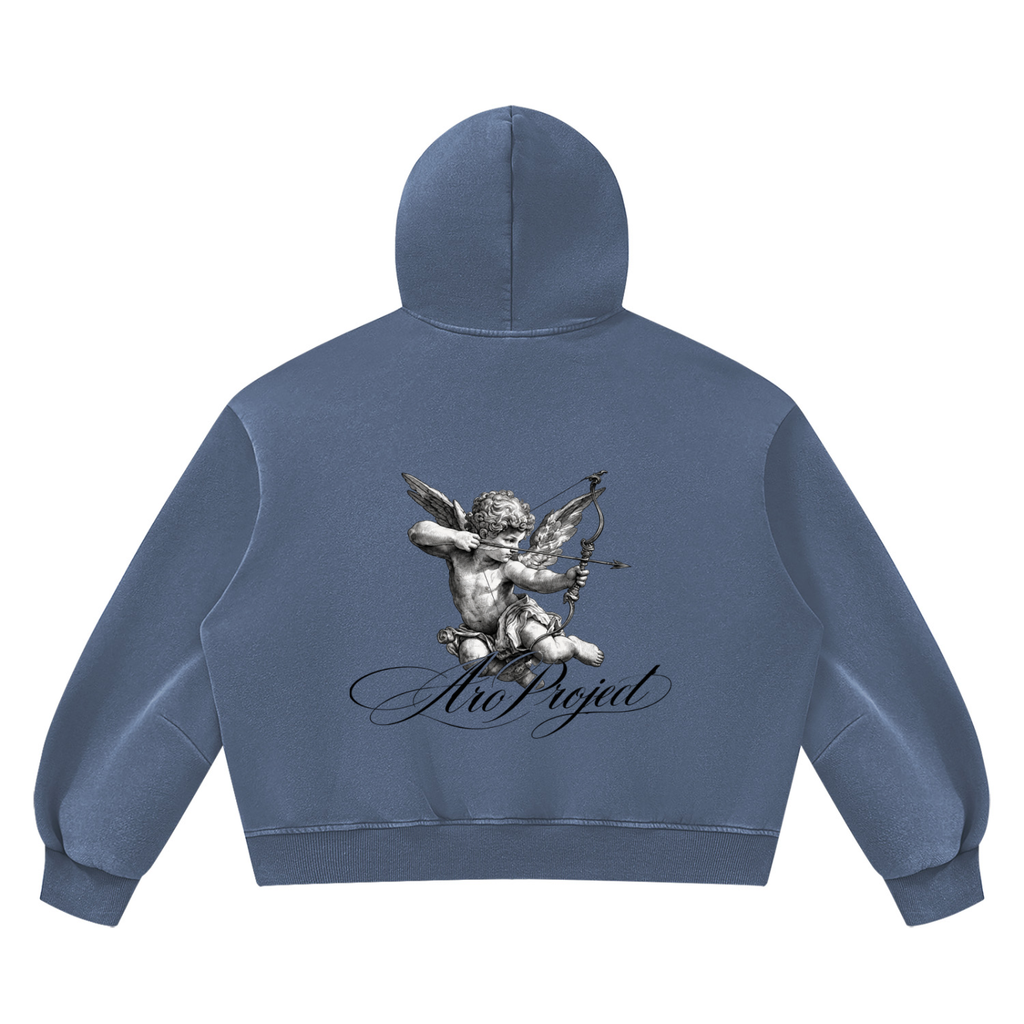Sudadera oversize Cupid con capucha
