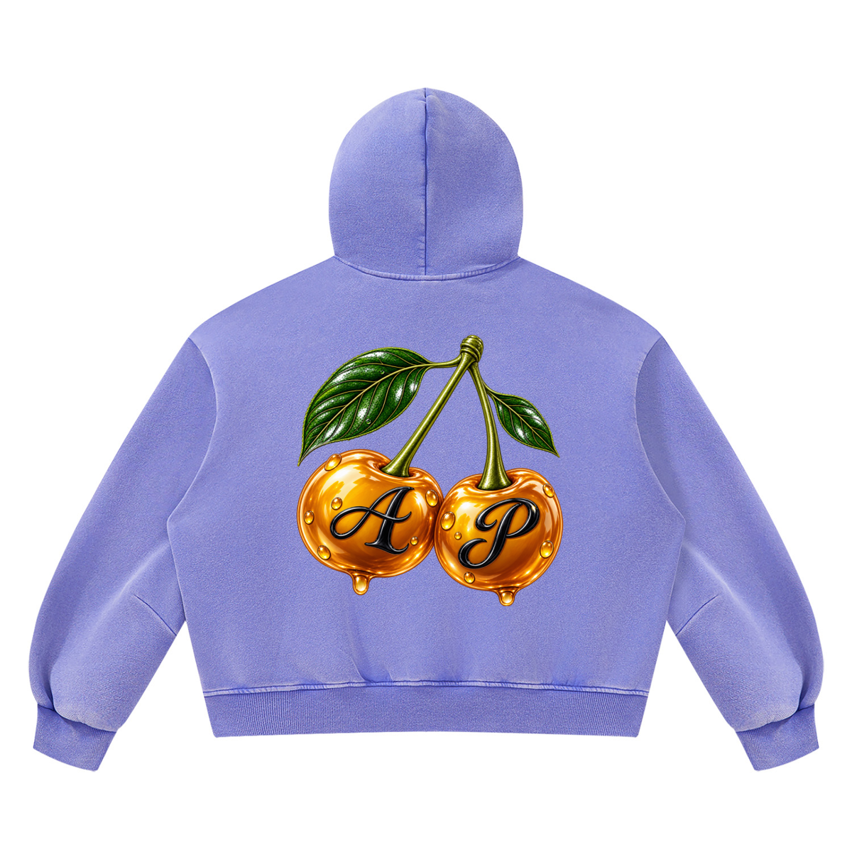 Unisex Vintage Wash Boxy Fleece Hoodie