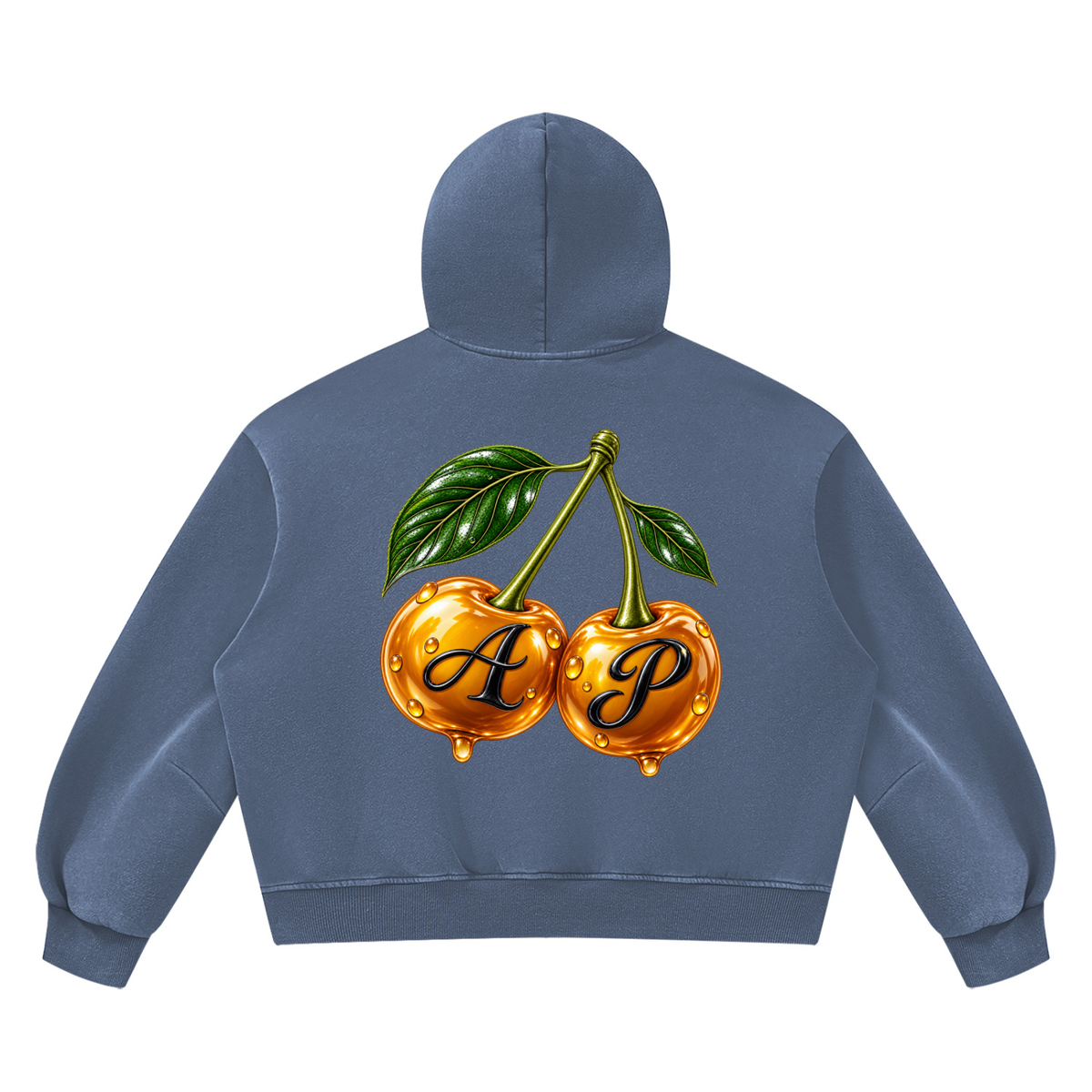 Sudadera oversize Cherry AP con capucha