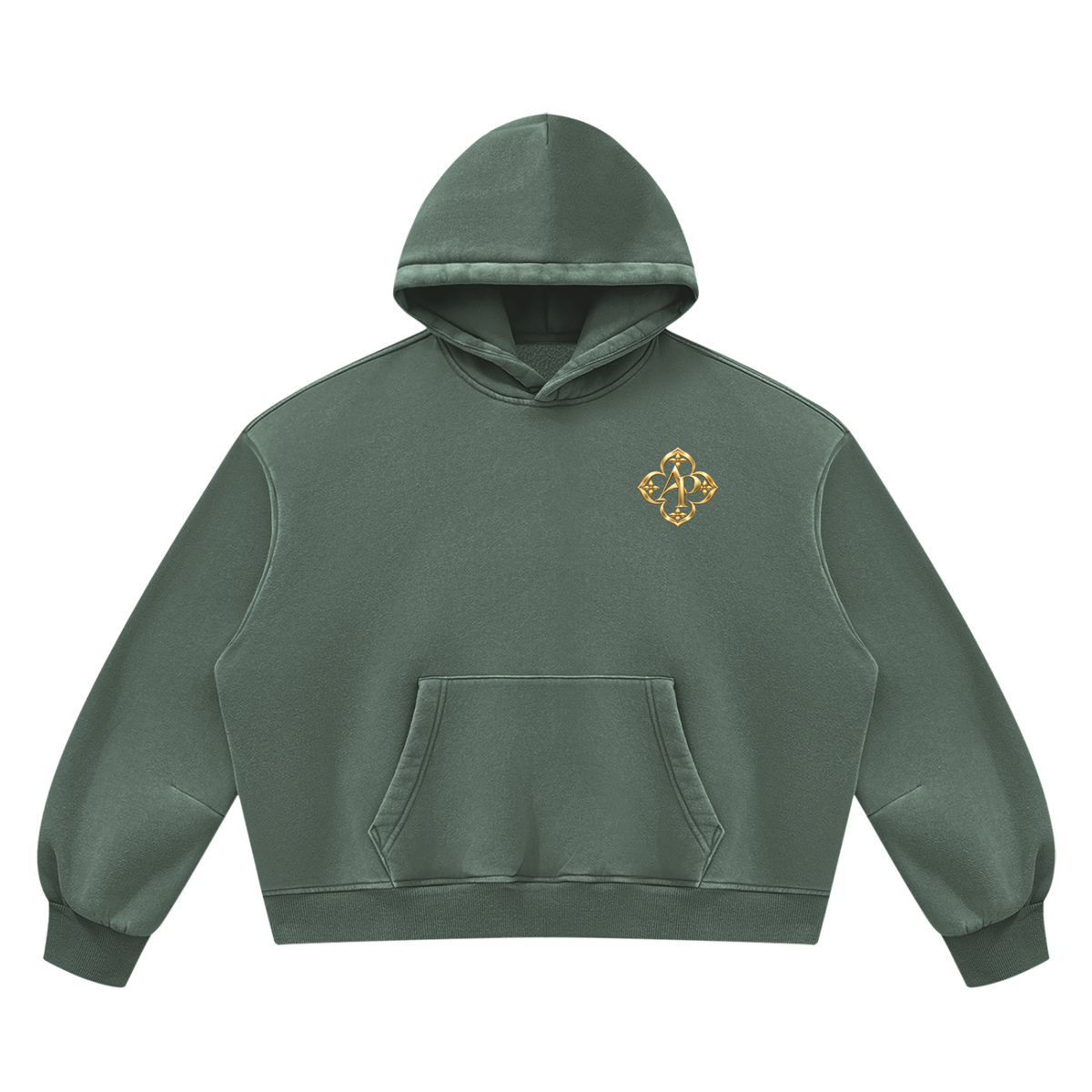 Sudadera oversize Monogram AP con capucha