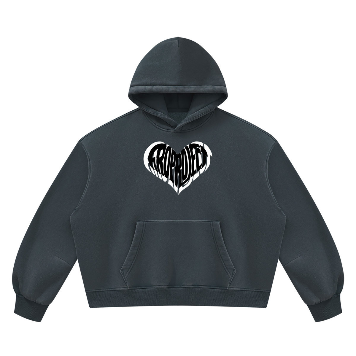 Sudadera oversize Heart con capucha