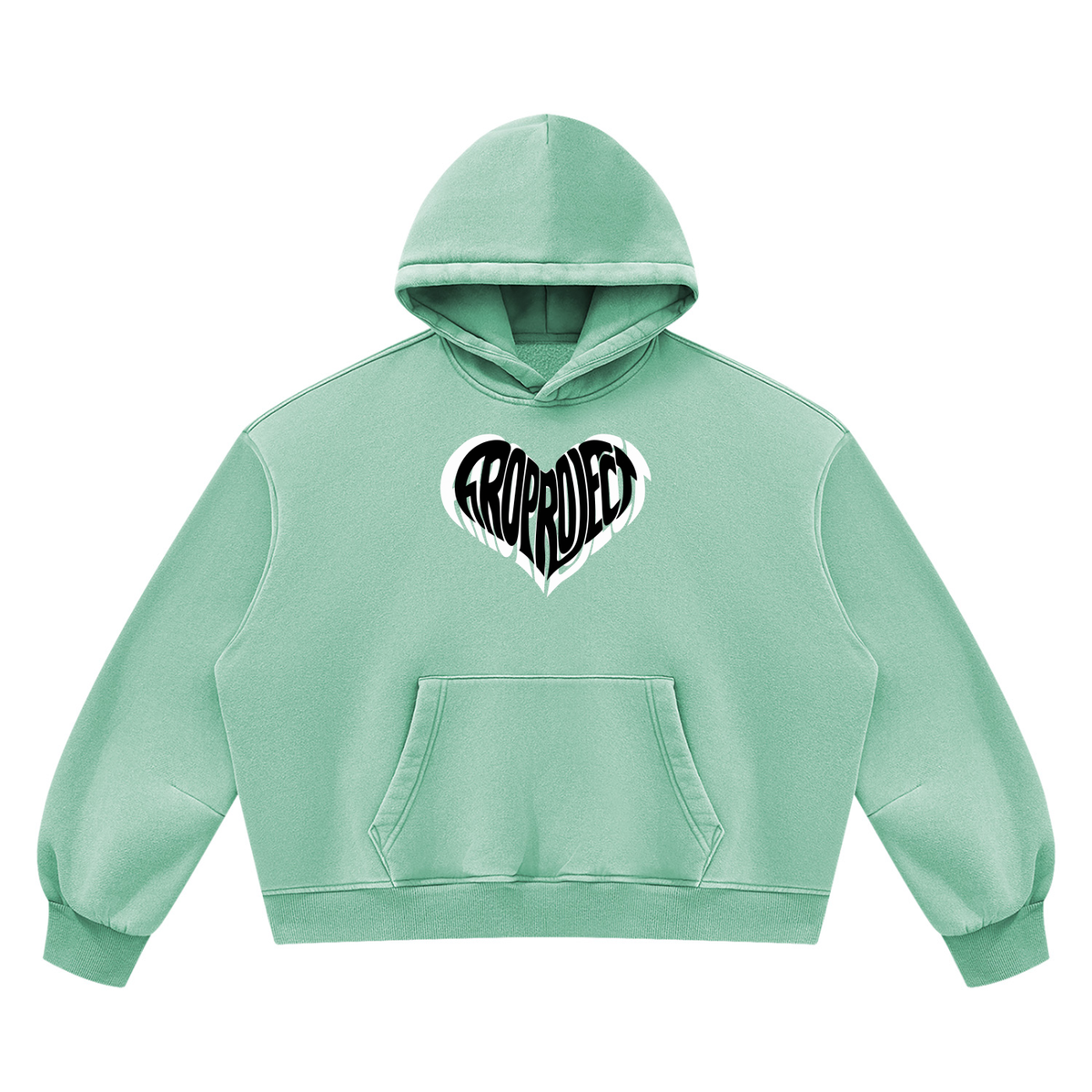 Sudadera oversize Heart con capucha